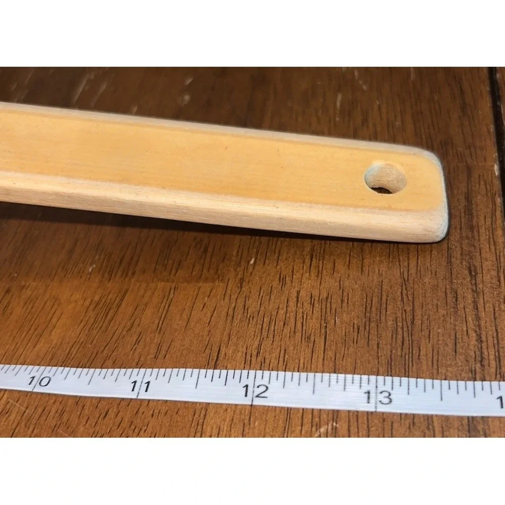 Farberware Bao/Dumpling Wire & Bamboo Skimmer/Strainer~ Wooden Handle 14